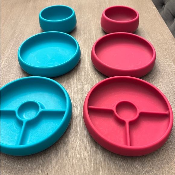 6 piece OXO TOT plates and bowls - Picture 2 of 3